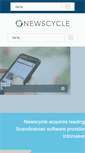 Mobile Screenshot of newscycle.com